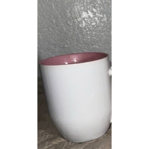 Winnie The Pooh Mug Set With Spoon - Pink & White Ceramic Cups For Kids - Picture 4 of 6